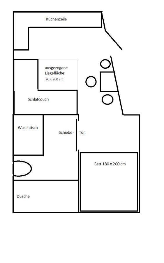 Ferienwohnung Glueckskinder Apartment Rosa Rust Eksteriør bilde